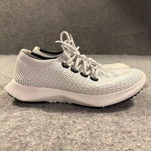 Allbirds Tree Dasher 2 Shoes Mens 10.5 White Knit Lightweight Running Sneakers